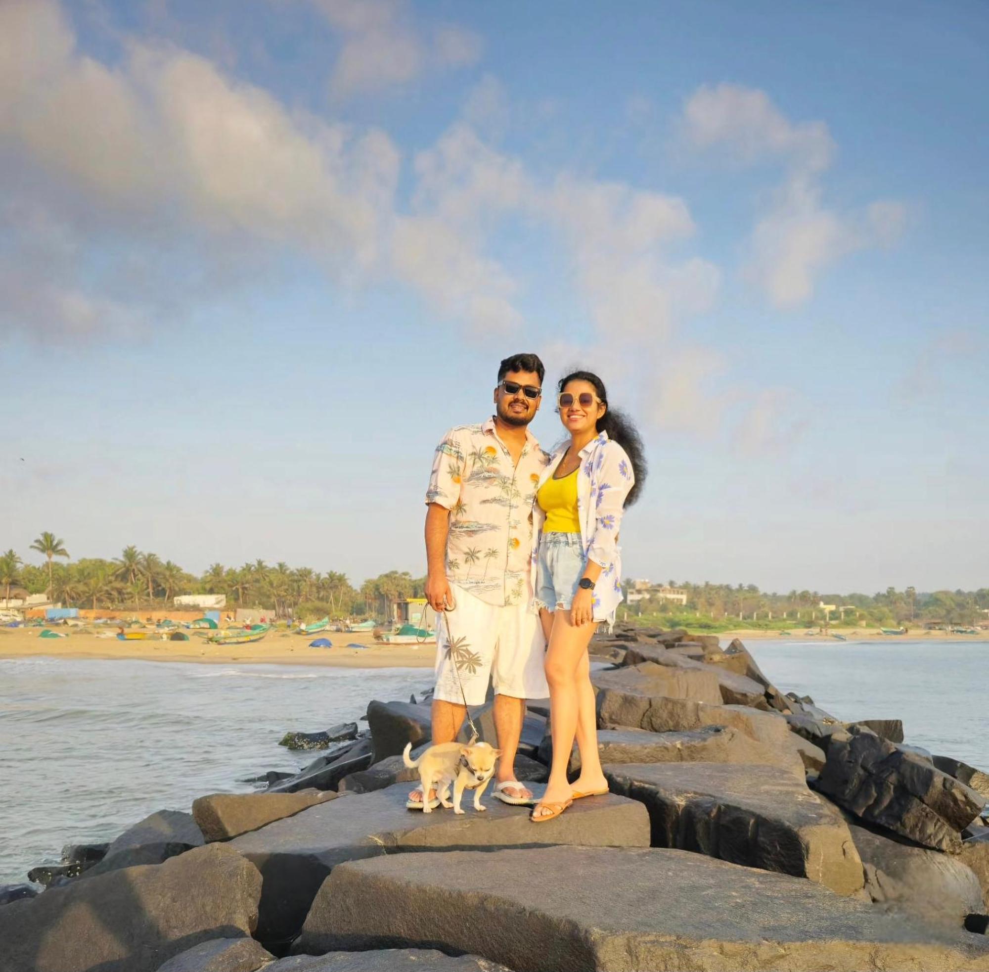 De Lumaa Beachside Stay ปอนดิเชอรี ภายนอก รูปภาพ